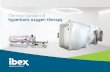 The new standard of hyperbaric oxygen therapy · 2016-06-28 · hyperbaric oxygen therapy MEDICAL SYSTEMS. 아이벡스메디칼시스템즈는 산소를 이용한 의료기술 개발의