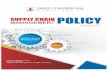 NAME OF POLICY: SUPPLY CHAIN MANAGEMENT POLICY … · 3/29/2018  · 3 SCM Policy Version 5 “construction works” means the provision of a combination of goods and services arranged