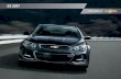 2017 Chevrolet SS Catalog · 2018-09-04 · Chevrolet SS is the sophisticated performance sedan with an acclaimed global pedigree. The 415-horsepower LS3 V8 is matched to the 6-speed