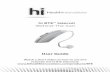 hi BTE telecoil (Behind-The-Ear) · 2012-10-18 · hi BTE telecoil ear tube & tip Replacing ear tube & tip Your ear tube & tip will come connected. For optimal performance, replace