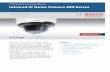 CCTV | Infrared IP Dome Camera 200 Series Infrared IP Dome ... · The Bosch NDC-225-PI infrared IP dome camera is a ready-to-use, complete network video surveillance system inside