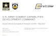 U.S. ARMY COMBAT CAPABILITIES DEVELOPMENT ......2020/05/05  · U.S. ARMY COMBAT CAPABILITIES DEVELOPMENT COMMAND May 20, 2020 Ground Vehicle Survivability & Protection (GVSP) –