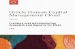 Management Cloud Oracle Human Capital · Oracle Human Capital Management Cloud Creating and Administering Analytics and Reports for HCM Preface i Preface This preface introduces information