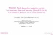 TADAM: Task dependent adaptive metric for improved few-shot …mlg.postech.ac.kr/~readinglist/slides/20190311.pdf · 11-03-2019  · the few-shot learning domain: Matching Networks