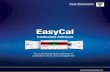 EasyCal Software Brochure - Time Electronics · software in both calibration businesses and companies with on-site test facilities. EasyCal is also designed for universal testing