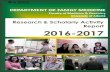 Research & Scholarly Activity Report 2016-2017 · 2020-06-18 · 1 Family Medicine Research and Scholarly Report 2016-2017 University of Alberta FAMILY MEDICINE RESEARCH & SCHOLARLY