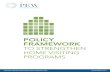 Policy framework to strengthen home visiting programsa comprehensive home visiting system. While many states might have statutes that set in place one or two pieces of the system,