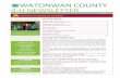 WATONWAN COUNTY 4-H NEWSLETTER - Extension...WATONWAN COUNTY 4-H NEWSLETTER PAGE 2 Engineering Design Team The awesome team of members; Jacob, Katelyn, and Keeley Runge, Mark & Sara