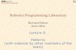Robotics Programming Laboratory - ETH Zse.inf.ethz.ch/.../rpl/lectures/06_DesignPatterns.pdfObserver pattern and event-driven progr. Intent: efine a one-to-many dependency between