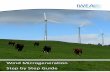 Wind Microgeneration Step by Step Guide I W E A 2014 · Turbine suppliers should provide a trained site assessor as part of their service. Although it is extremely difficult to predict