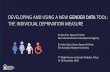 DEVELOPING AND USING A NEW GENDER DATA TOOL: THE ... · Dr Helen Suich, Senior Research Fellow The Australian National University 7th Global Forum on Gender Statistics, Tokyo 14-16