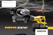Cordless die stock - REMS GBRoP - REMS... · REMS Akku-Amigo 22V – handy and light. REMS Akku-Amigo 22 V is a powerful, handy power tool for thread cutting with a unique support