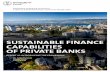 SUSTAINABLE FINANCE CAPABILITIES OF PRIVATE BANKS273672c2-f73f-4621-86e6... · 2017-11-23 · European private banking sector, to best achieve like-for-like comparative analysis.