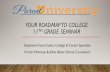 YOUR ROADMAP TO COLLEGE 11 GRADE SEMINARconnectplus.pasco.k12.fl.us/.../uploads/2018/02/11thMyRoadmap.pdf · 11/02/2018  · MY ROADMAP TO COLLEGE High School WHAT SHOULD I BE DOING?
