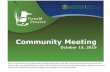 Y:SHAREDCommunity Meetings 9Presentation9053 Community ... · gallons per acre per day has been defined for early investigation. By comparison, the previously established initial