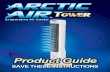 READ ENTIRE MANUAL BEFORE USE eng.pdf · Arctic Air™ Tower also has wide-coverage oscillation built-in. Press the button once for continuous oscillation, or press again to stop