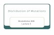 666.05 -- Distribution of Mutationscsg.sph.umich.edu/abecasis/class/666.05.pdf · 2005-01-20 · Microsoft PowerPoint - 666.05 -- Distribution of Mutations Author: Goncalo Created
