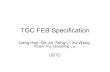 TGC FEB Specification - Indico€¦ · TGC FEB Overview • TGC FEB is the interface between the sTGC detectors and Trigger (Router) and L1DDC • TGC FEB will receive 3 different