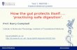 How the gut protects itself…. practising safe digestion’.pcbjcampbl/Lecture 12 - Y1 MBChB Gut... · 2020-02-19 · gut injury Describe how immune competent tissue monitors intestinal