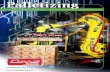 Palletizing€¦ · way Currie integrates controls. They purchased one robotic layer palletizing system that combines dunnage handling (pallets, slip sheets and top frames) within
