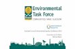 PowerPoint Presentation · Presentation by Phil Walker Task Force Director . Task Force Objectives Environmental Task Force Glasgow ... Councillor Jim Coleman Land and Environmental