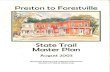 Preston to Forestville...Preston to Forestville State Trail Master Plan Master Plan prepared by: Minnesota Department of Natural Resources Division of Trails & Waterways 500 Lafayette