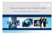 Network Programs Overview - 25thApril07networkprograms.com/sub-pages/HTML/About-us/Network Program… · Network Programs Corporate Overview Network Programs: Your Competitive Edge
