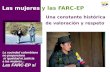Las mujeres y las FARC-EP - Sitio Web Oficial de las Mujeres de … apoyo-mujeres y farc... · - La participación de las mujeres en la insurgencia ha incidido en las estructuras