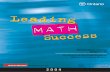 Leading Math Success Mathematical Literacy Grades 7-12 · LEADING MATH SUCCESS: MATHEMATICAL LITERACY, GRADES 7–12. 8. 9. Mathematics is a fundamental human endeavour that empowers