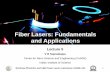 Fiber Lasers: Fundamentals and Applications · guide stars (Yan Feng et al, Optics Letters 2009) High Power Continuous Wave Supercontinuum Generation using Raman Lasers. 19 Supercontinuum