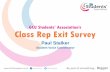 GCU Students’ Association’s Class Rep Exit Survey Rep Retention - GCU SA.pdf · representation at GCU for an Academic Rep Review. The based on previous work undertaken for a Volunteer