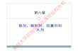 第六章 散剂、颗粒剂、胶囊剂和 丸剂fdjpkc.fudan.edu.cn/_upload/article/files/23/28/b... · 中国药典标准筛规格表 筛号 筛孔内径（平均值） 目号