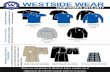 WESTSIDE WEAR UNIFORMES 2016-2017 camiseta de manga larga $12.00 sas n usar . sudadera de cuello redondo