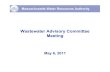 Wastewater Advisory Committee Meeting · • 221 Metering Sites, 185 of which are rates meters to communities Brief History of Wastewater Metering • Interim Metering System –