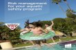 Risk management - American Camp Association · of lifeguards provides your organization with necessary information on whether a lifeguard will be able to perform all the essential