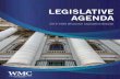LEGISLATIVE AGENDA...2019-2020 WMC Legislative Agenda Wisconsin begins the 2019-2020 Legislative Session with one of the best economies in our state’s history. The past several years