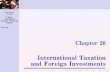 and Foreign Investments International Taxationassets.press.princeton.edu/releases/Sercu/Lecture_slides/20CHTaxes_slide.pdf · International Taxation P. Sercu, International Finance: