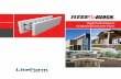 Insulated Concrete Forms (ICFs) | LiteForm - …...FlexxxBlock Insulated Concrete Forms provide a continuous insulation barrier, which eliminates thermal bridging, air infiltra-tion