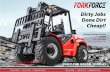 Dirty Jobs Done Dirt Cheap!! · Dirty Jobs Done Dirt Cheap!! Enforcer Rough Terrain Forklift 1.8 - 5.0 Tonne 2WD • Compact 4WD • 4WD. Rough Terrain Forklift Introduction Original