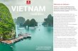 Travel Notes VIETNAM · 2017-08-29 · VIETNAM Travel Notes Welcome to Vietnam Vietnam is a country of breathtaking natural beauty with a unique heritage. Blessed with a stupendous