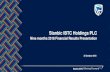 Stanbic IBTC Holdings PLC - The Vault Stanbic IBTC Presentation / page 6 / Macro-economic and Operating environment Reserves, Brent Crude oil price & Crude Oil Production Inflation