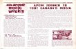 MUSIC TOUT CANADA'S MUSIC weekly · Week of Dec. 19th, 1966 25 CENTS APCM FORMED TO MUSIC TOUT CANADA'S MUSIC weekly Volume 6, No. 11 OUTCASTS INVOLVED IN FATAL CRASH Toronto: Monday