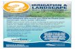 DID YOU KNOW IRRIGATION & KNOW IRRIGATION ... System...Or you can receive a $250 rebate for a climate-based irrigation controller when installed by a Certified Irrigation Contractor.*
