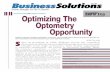 Education For Software Developers Optometry Opportunity · payment acceptance for optometry and ophthalmology practices. Like many specialty ISVs, however, the development and sale