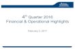Q4 2016 Financial & Operational Highlights/media/Files/B/Boston... · 25% Cardiovascular 38% ... 7 Q4 2016 Financial & Operational Highlights | February 2, 2017 Measure Q4 2016 ($