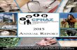 2015 A RepoRt · elcome to the 2015 Annual Report for the Centre for Public Health and Zoonoses! As expected, 2015 continued to demonstrate the challenges that face public health