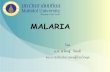 MALARIA - Faculty of Tropical Medicine, Mahidol University · 2015-03-25 · -Plasmodium knowlesi มีพาหะนาโรคคือ ยุงกน้ปล่องเพศเมีย