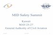 MID Safety Summit - International Civil Aviation Organization Management Work… · MID Safety Summit Kuwait MAY-25-27 General Authority of Civil Aviation 5/21/2015 GACA SSP 1. Kingdom