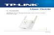 TL-WA860RE - TP-LinkUS_V1_UG.pdf · TL-WA860RE 300Mbps Wi-Fi Range Extender with Power Outlet Pass-through REV1.0.2 1910011323