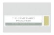 Camp Family Preachers - therestorationmovement.com · Benjamin Franklin Camp - Son of Joseph Camp, Born 1876, died 1941, married in 1898 to Sudie Hubbard (born 1879, died 1962). Frank